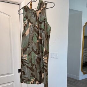 Sanctuary Green and Beige Patterned Dress